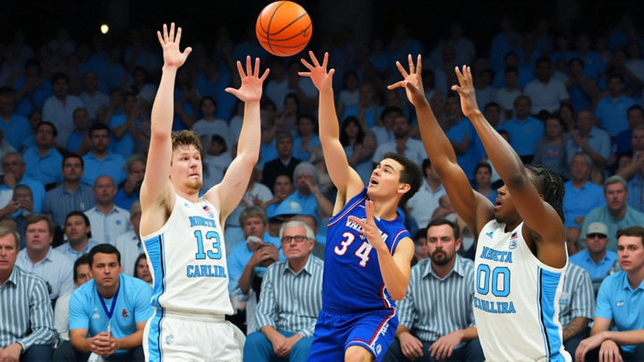 No. 16 North Carolina Stuns St. Bonaventure 85-70 in Fort Myers Tip-Off Semifinal